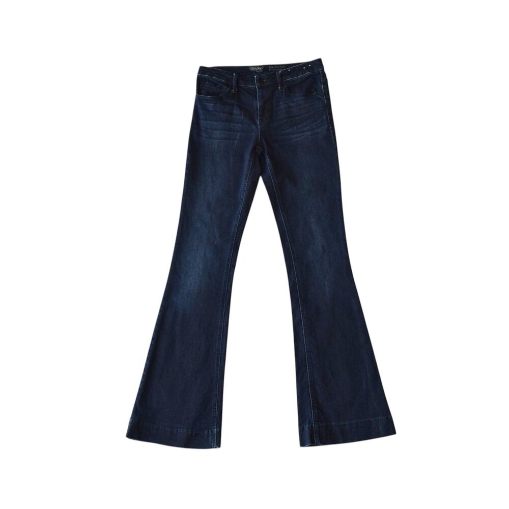 Y2K Mossimo High Rise Flare Jeans Dark Wash - Size 4